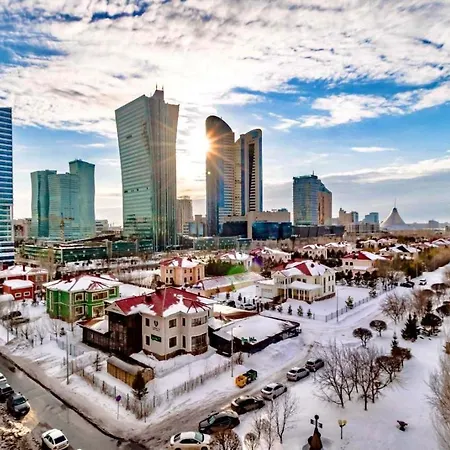 Жк Дипломат Двух Комнатная Кухня-Студия Nur-Sultan  Exterior photo